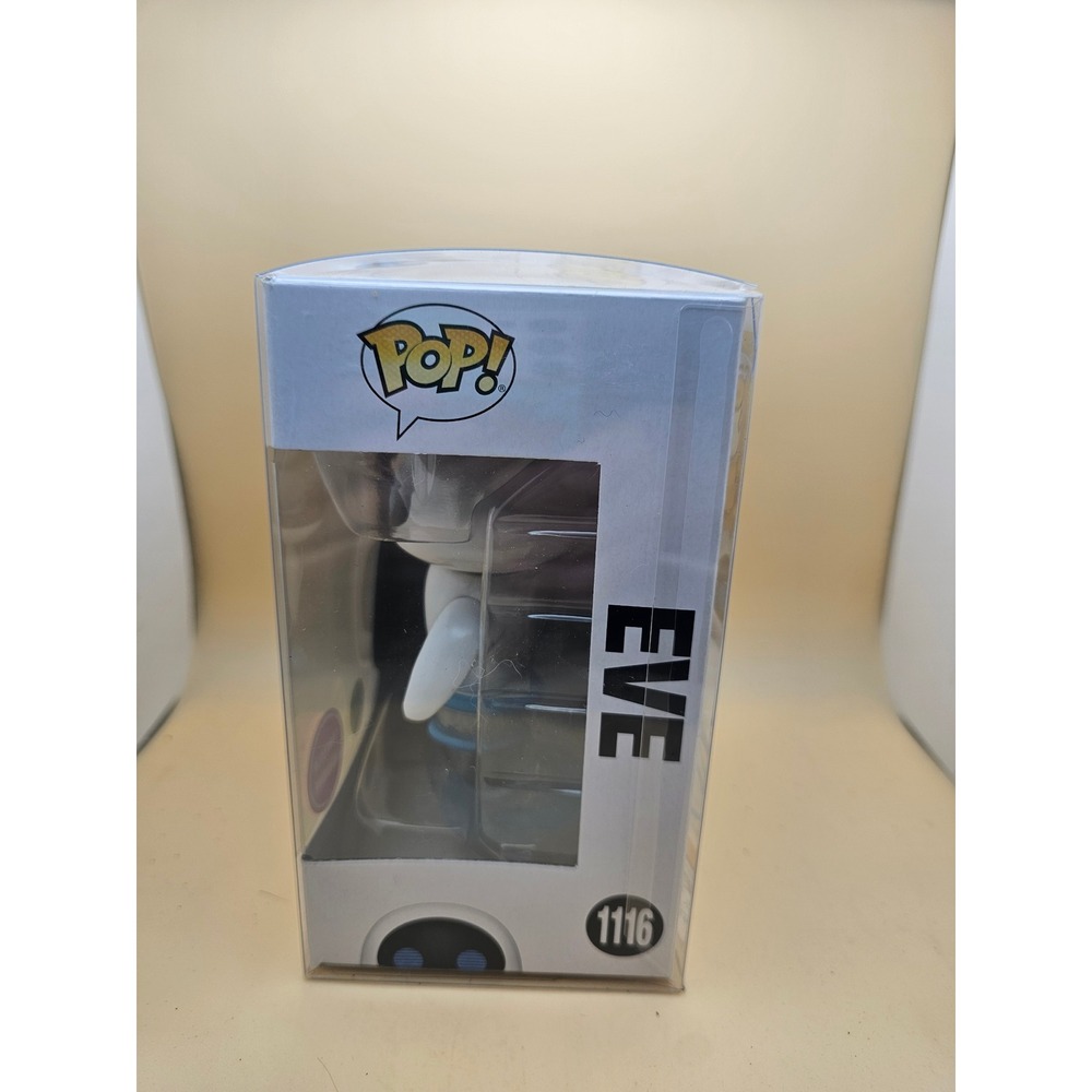 Funko Pop Disney Pixar WALL E EVE 1116 Glow in the Dark Gamestop Exclusive Vinyl - Picture 4 of 6